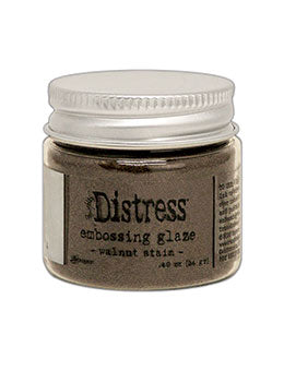 Distress Embossing Glaze Walnut Stain