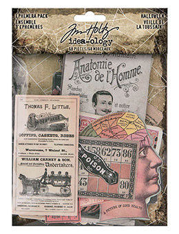 Tim Holtz Idea-ology Ephemera Pack Halloween