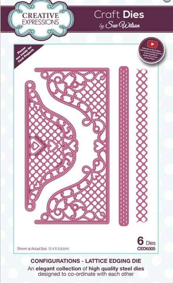 Creative Exressions Lattice Edging die