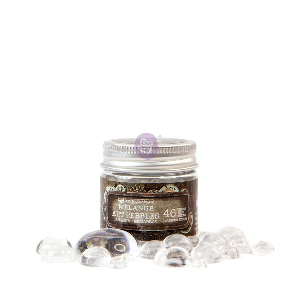 Finnabair Art Pebbles various sizes clear