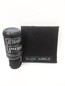 dylusions paints - Black Marble