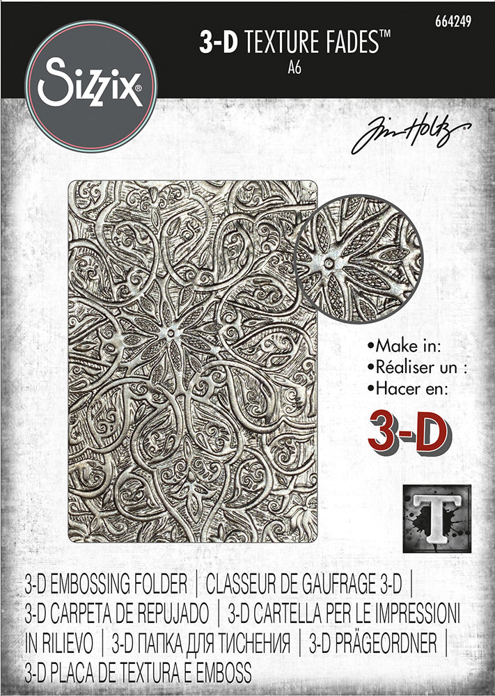 Sizzix 3D Texture Plates - Engraved