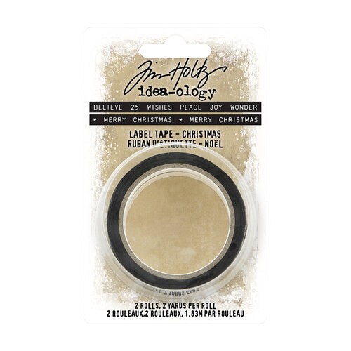 Tim Holtz Ideal-ology Label Tape Christmas Noel