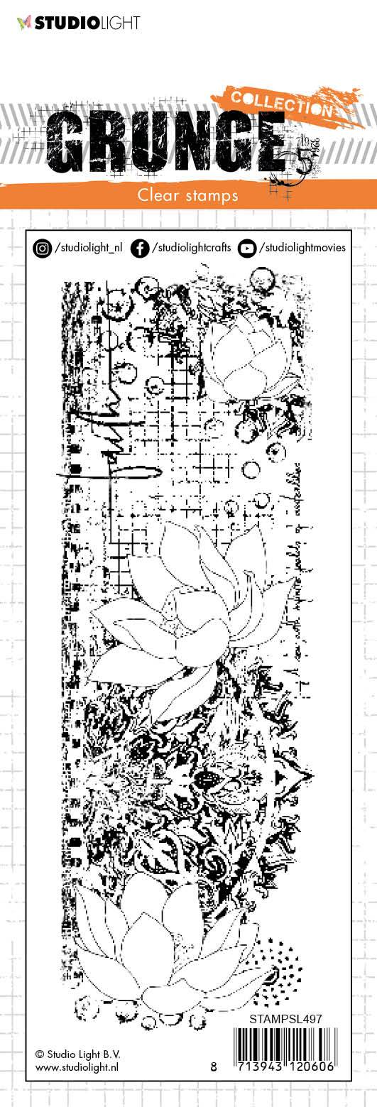 Studio Light Clear Stamp - 497 Grunge Collection
