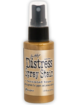Distress Spray Stain - Tarnished Brass