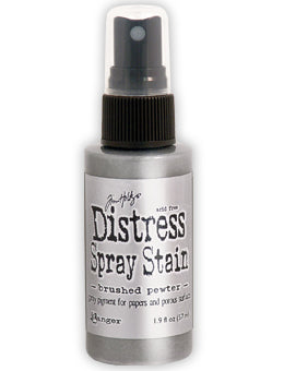 Distress Spray Stain - Brushed Pewter