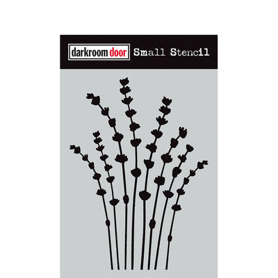 Darkroom Door Small Stencil - Lavender