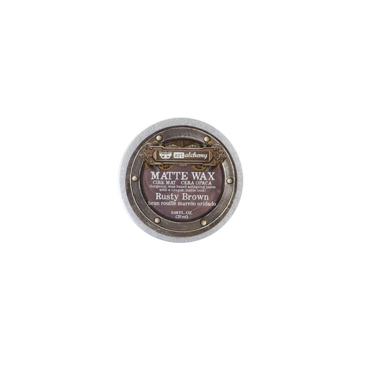 Art Alchemy-Matte Wax β Rusty Brown.68oz (20ml)