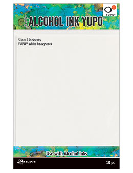 Tim Holtz Alcohol Ink Yupo 5x7 White Heavystock