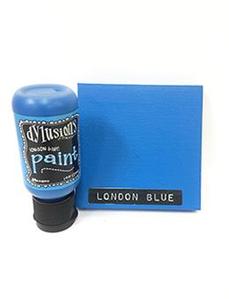 dylusions paint London Blue