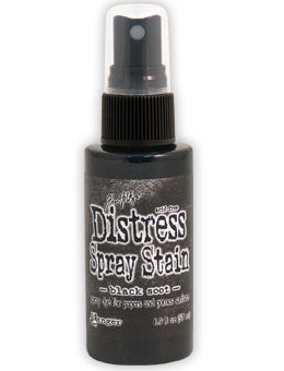 Distress Spray Stain - Black Soot