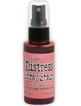 Distress Spray Stain - Worn Lipstick