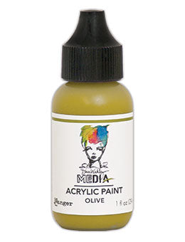 Dina Wakley Acrylic Paint Olive