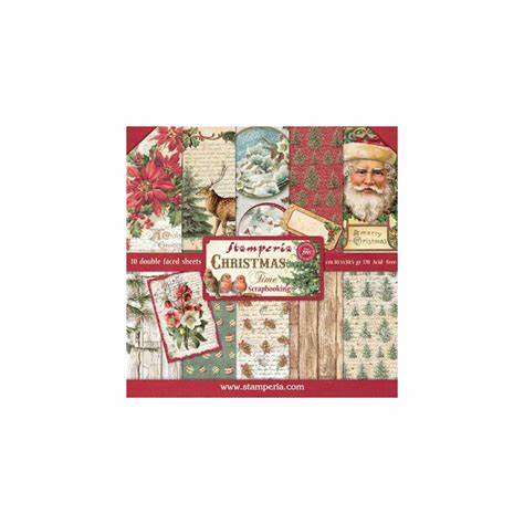 Stamperia classic Christmas 8 x8