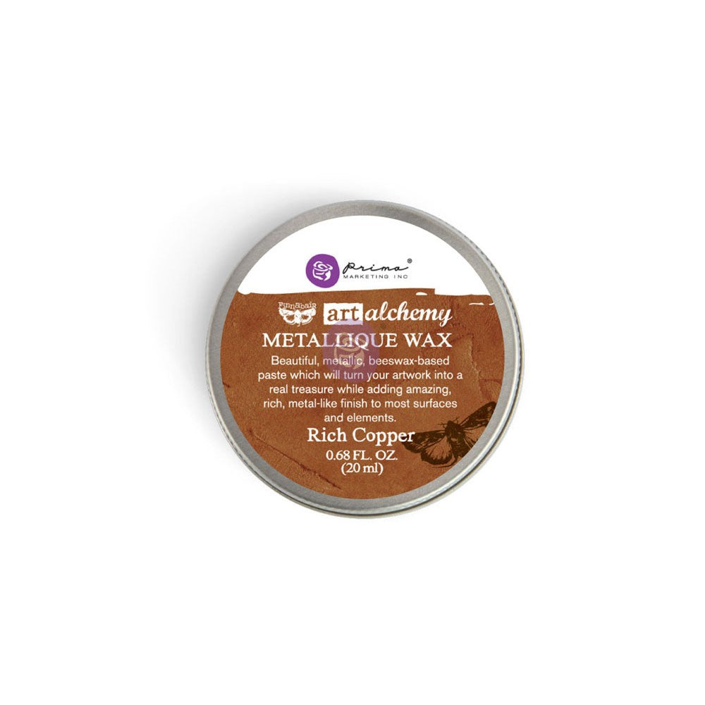 Art Alchemy-Metallique Wax – Rich Copper .68oz (20ml)