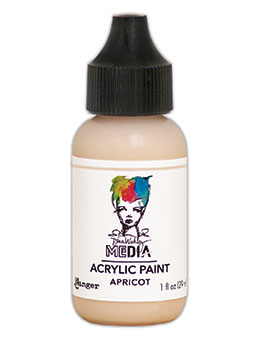 Dina Wakley Acrylic Paint Apricot