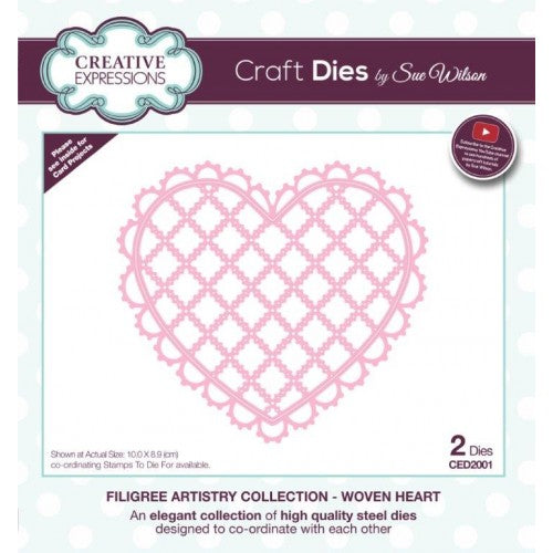 Creative Epresssions Woven Heart