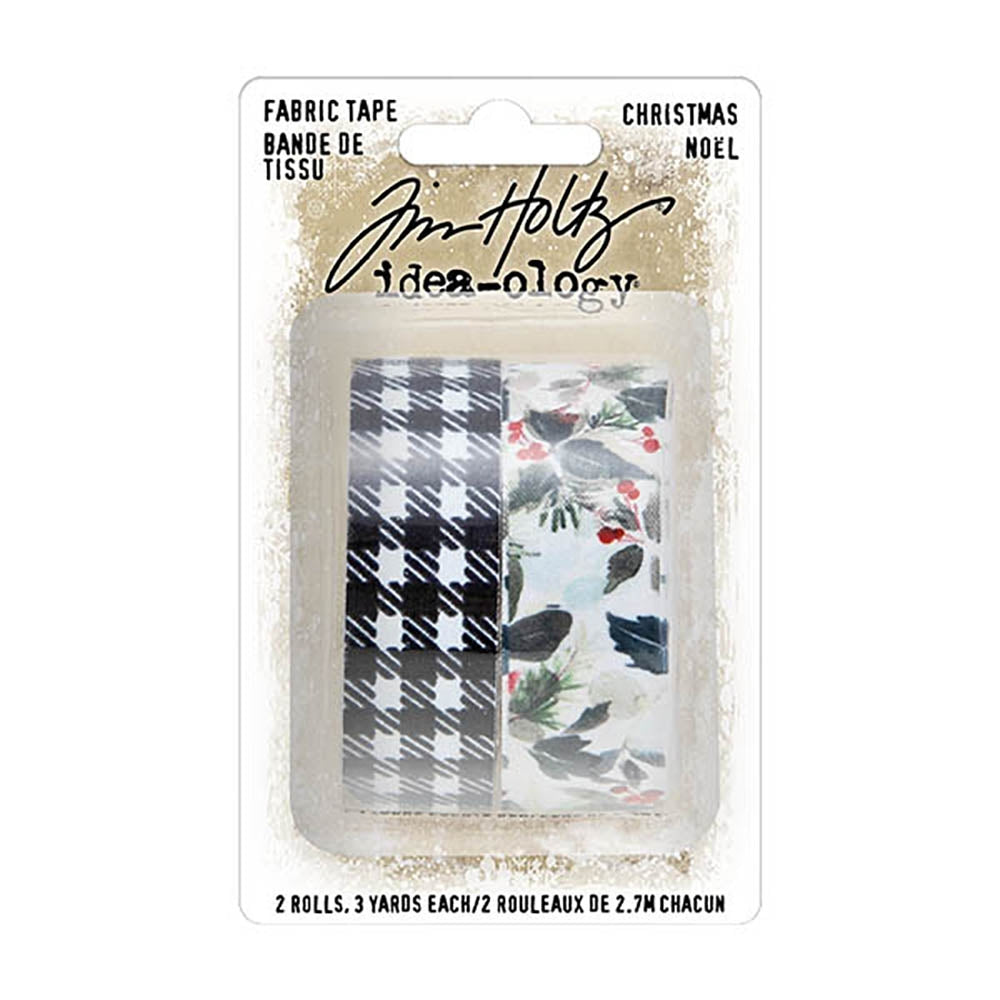 Tim Holtz Fabric Tape - Christmas
