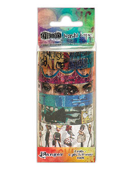 Dylusions washi tape Set 4