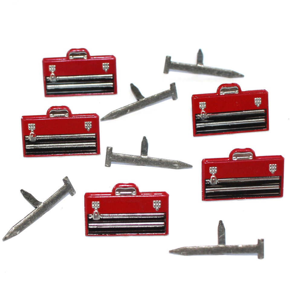tool box Brads 12 pieces