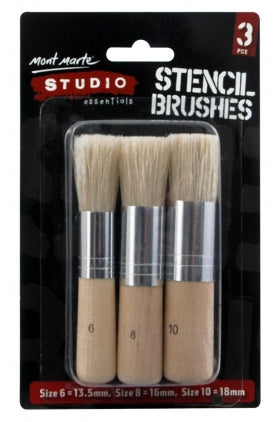 Mont Marte - Stencil Brushes