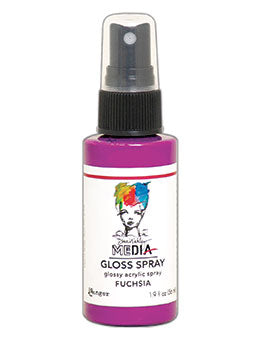 Dina Wakley Gloss Spray - Fuschia