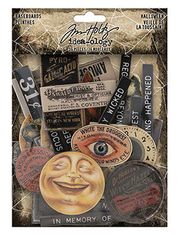 Tim Hotlz ideal-ology Baseboards Chipboard Halloween