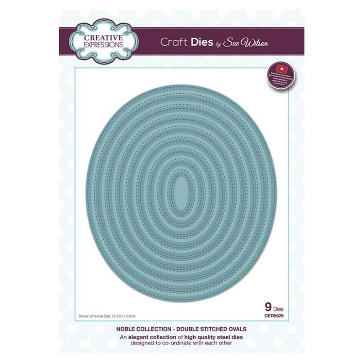 Creative Memories Double Stitched Ovals Noble collection