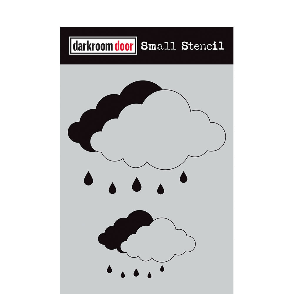 Darkroom Door Small Stencil - Cloud Set