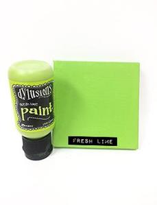 dylusions paint Fresh Lime