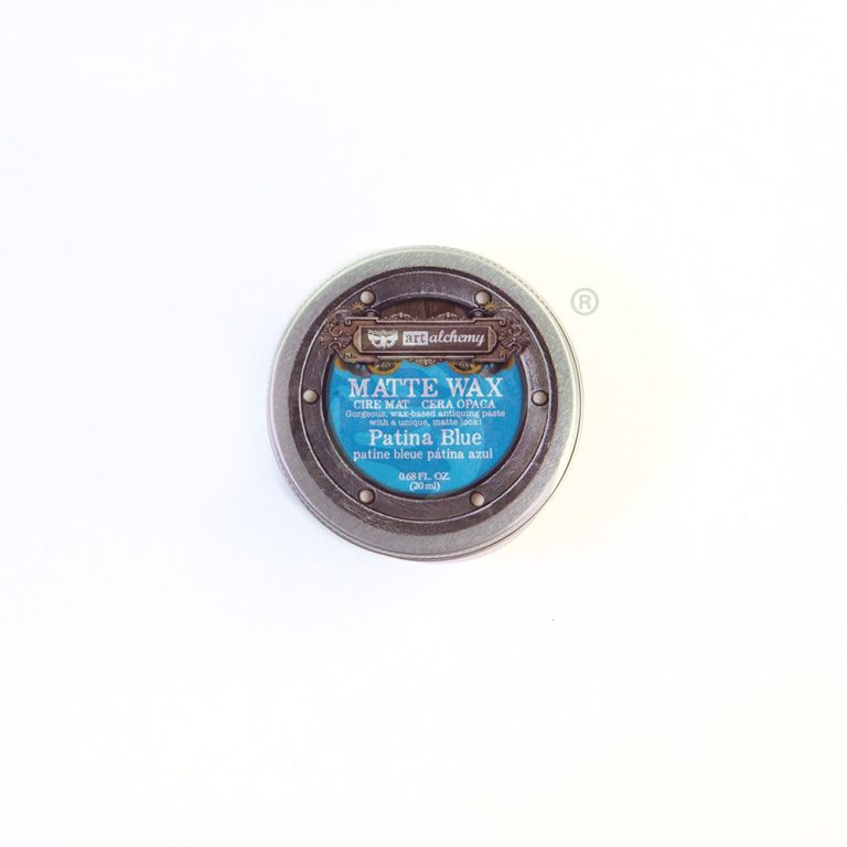 Art Alchemy-Matte Wax – Patina Blue.68oz (20ml)