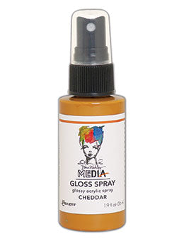 Dina Wakley Gloss Spray - Cheddar
