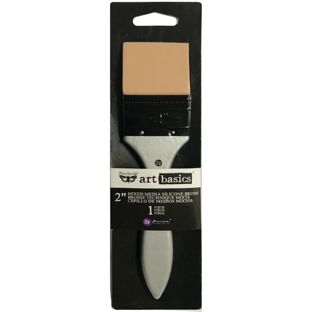 2" Mixed Media Silicone Brush
