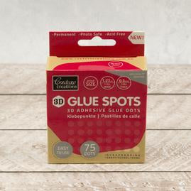 Adhesive - Glue Spots - 3D (1.27cm x 3 mm x 75pc)
