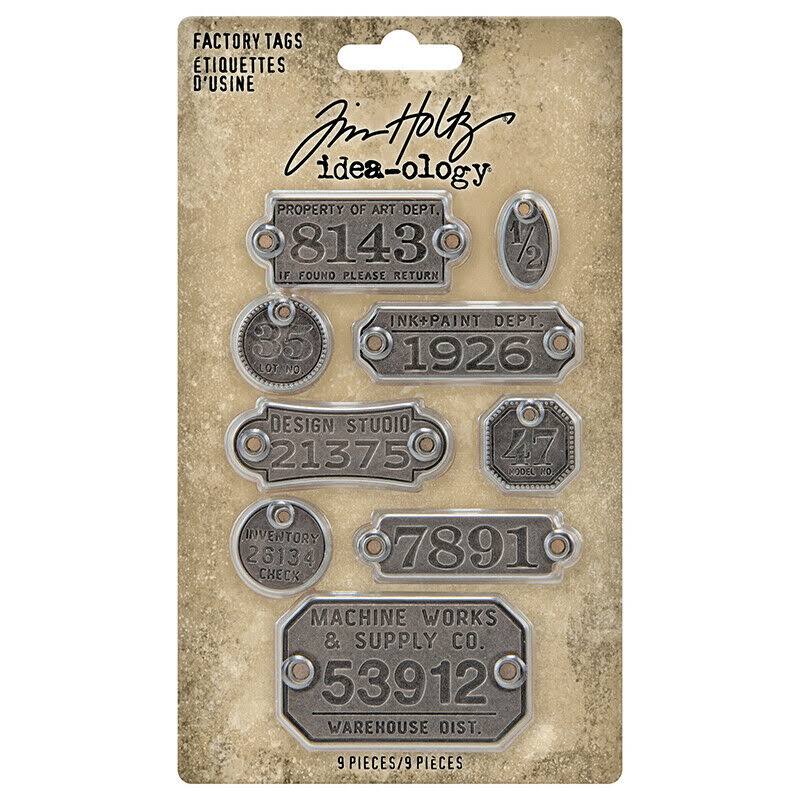 Tim Holtz Idea-ology Factory Tags