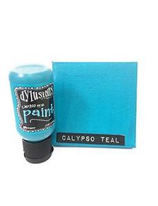 dylusions paint Calypso Teal