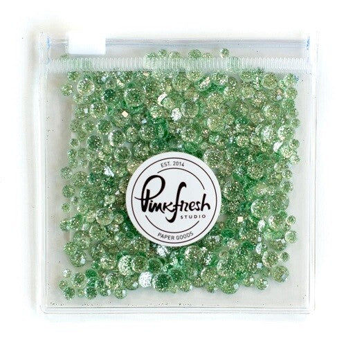 Pink Fresh Glitter Drops-Leaf