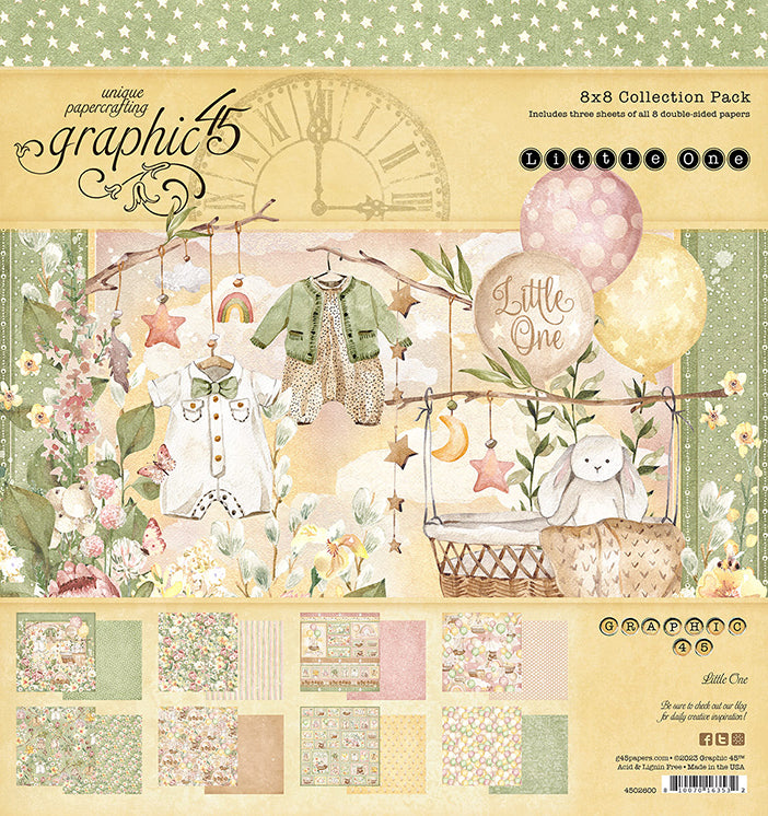 Graphic 45 - 8X8 Collection Pack - Little One