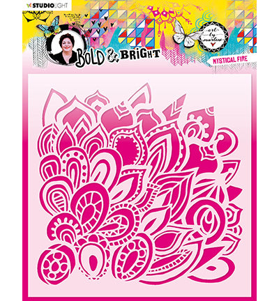 Art By Marlene Mask Mystical Fire