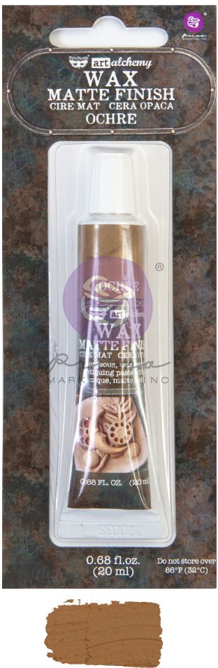 Art Alchemy-Matte Finish Wax β Ochre 68oz (20ml)