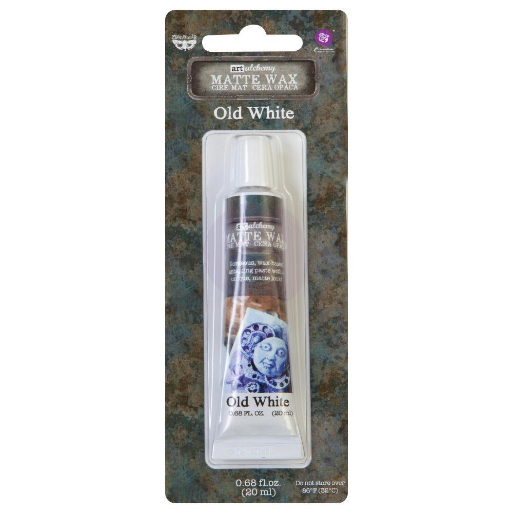 Art Alchemy-Matte Wax – Old White.68oz (20ml)