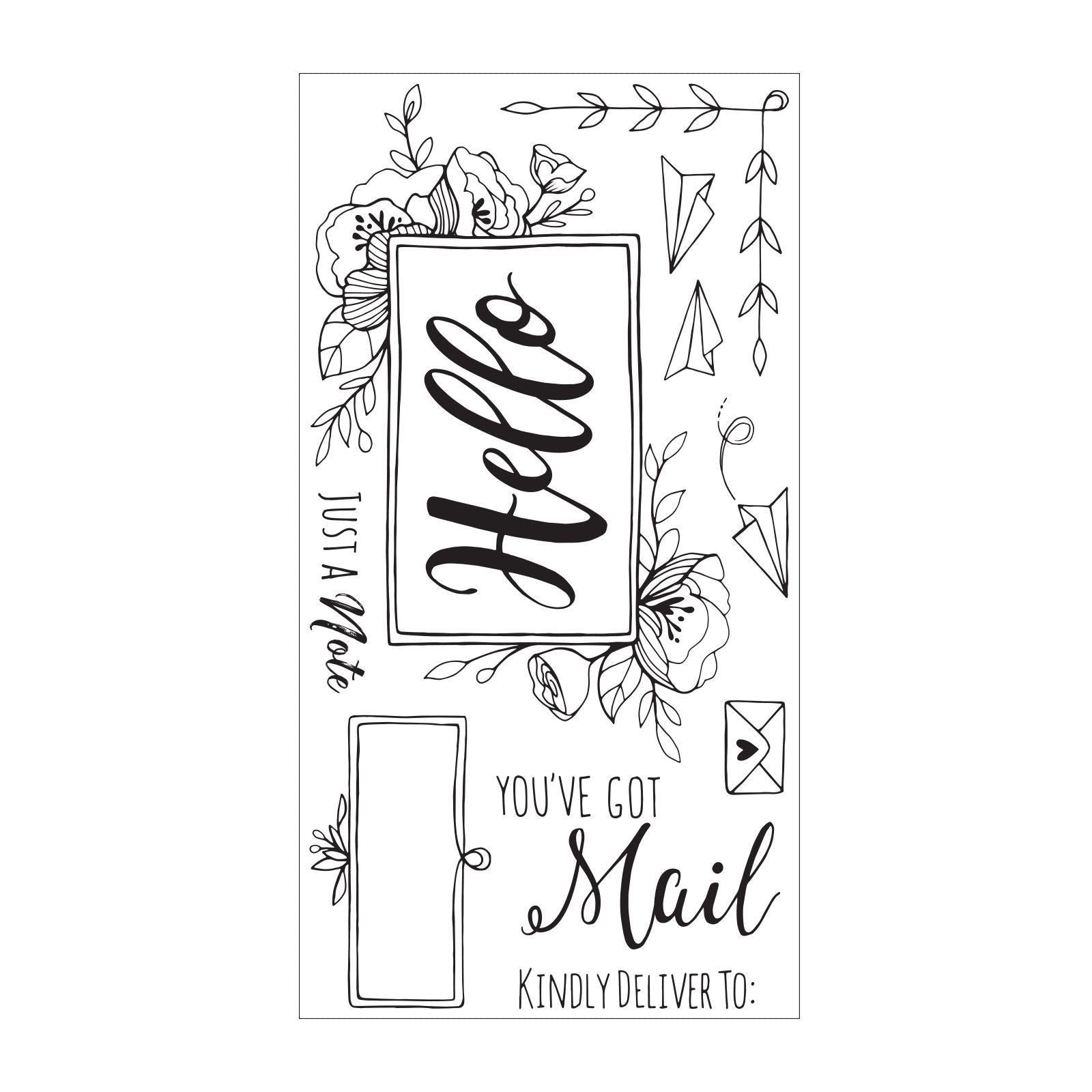 Sizzix Stamp You've Got Mail