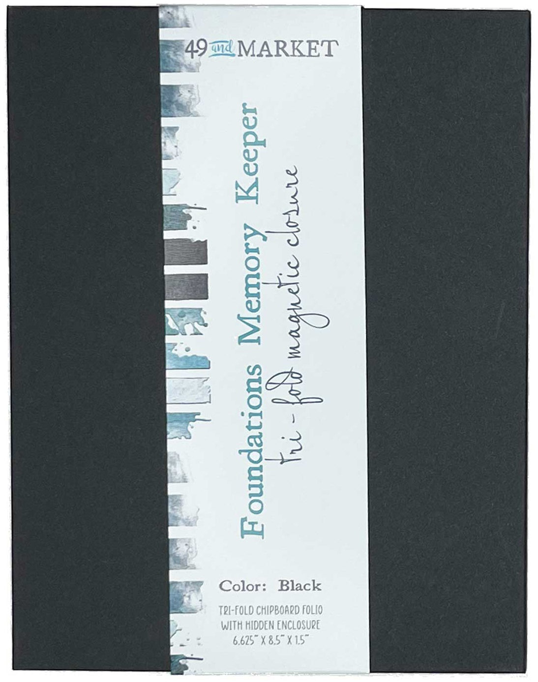 49 and Market Foundations Memory Keeper Tri fold Black