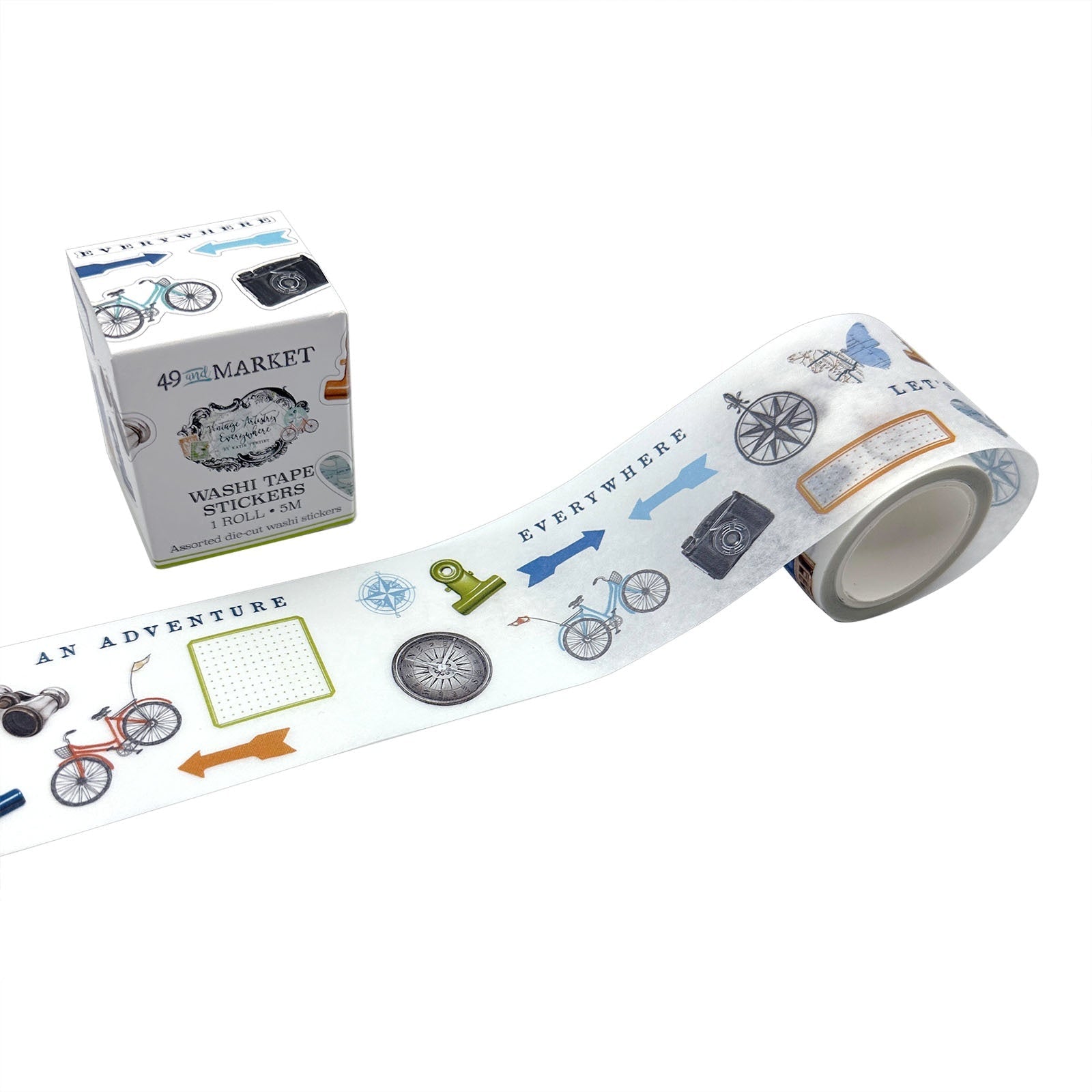 49 and Market Washi Tape stickers - Everywhere