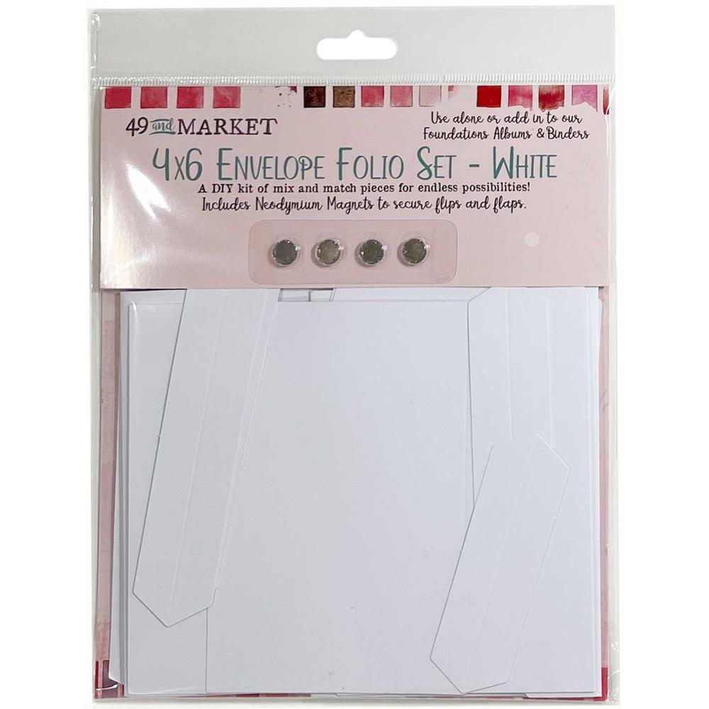 49 and Market Foundation Envelope Folio Set White