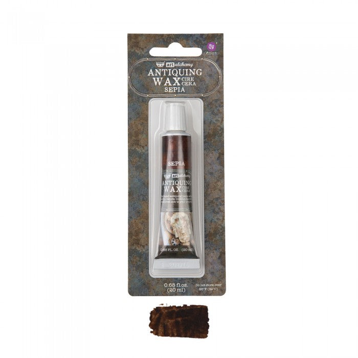 Art Alchemy-Antiquing Wax – Sepia 0.68 FL.OZ