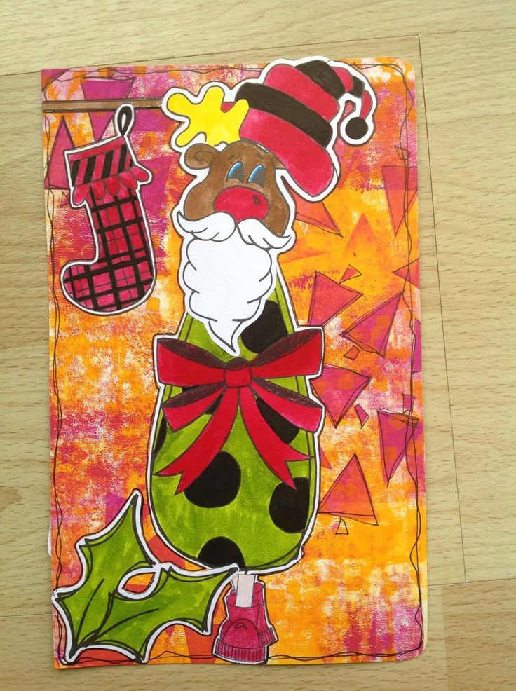 Dylusions Christmas Image Sheets