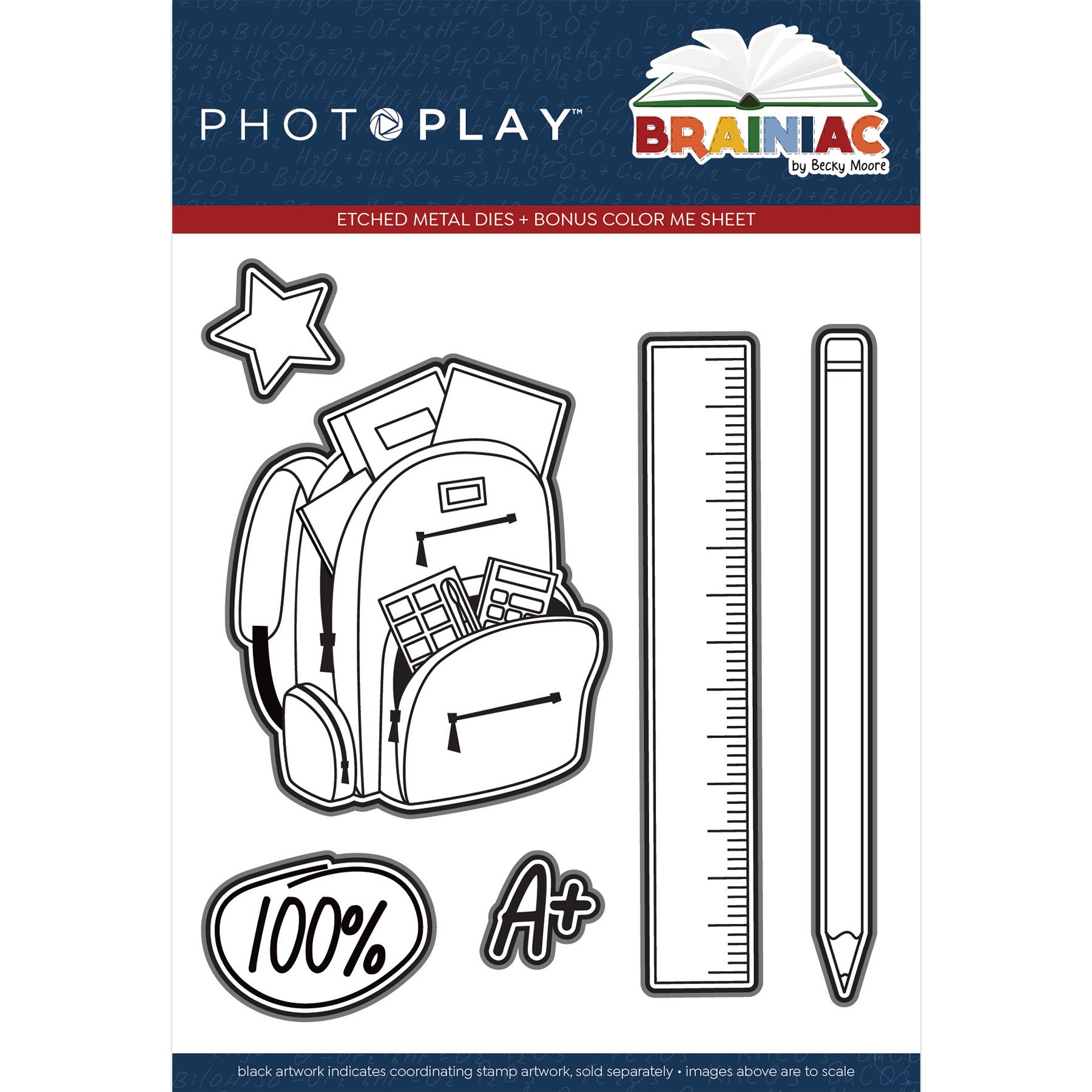 Photoplay Metal Die - Brainiac