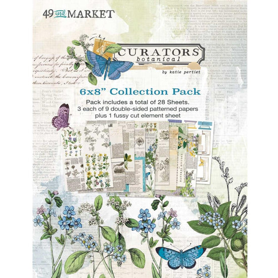 49 and Market Curators Botanical 6 x 8 Collection pack