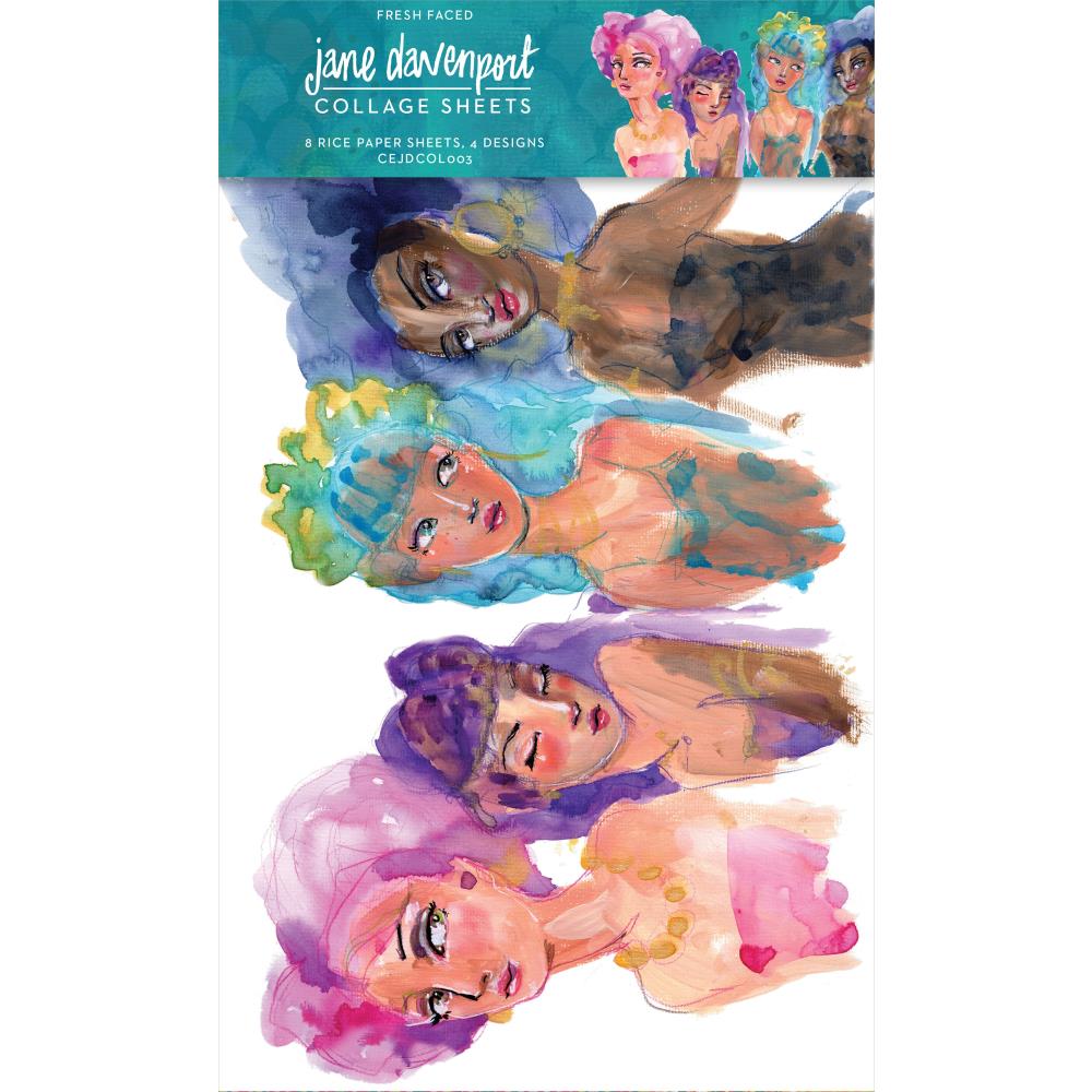 Jane Davenport - Collage Paper - Fresh Faced -